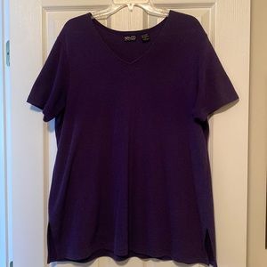 Purple New York & Company Top